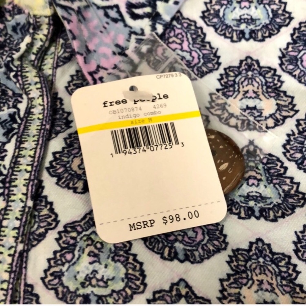 💙💜FREE PEOPLE SLEEP SHIRT💜💙 - Picture 7 of 11